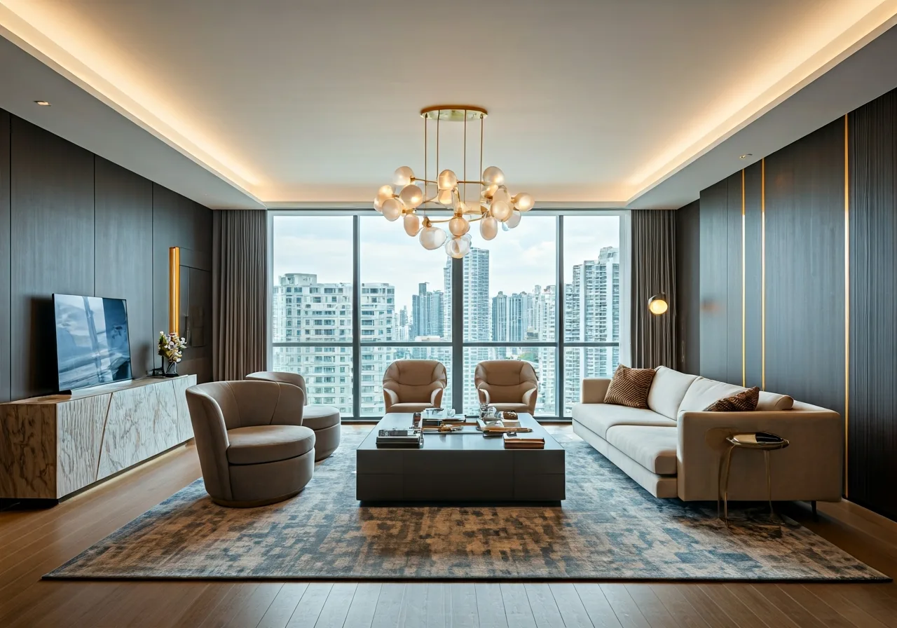 Chung cu Golden Central Tower - noi that can ho