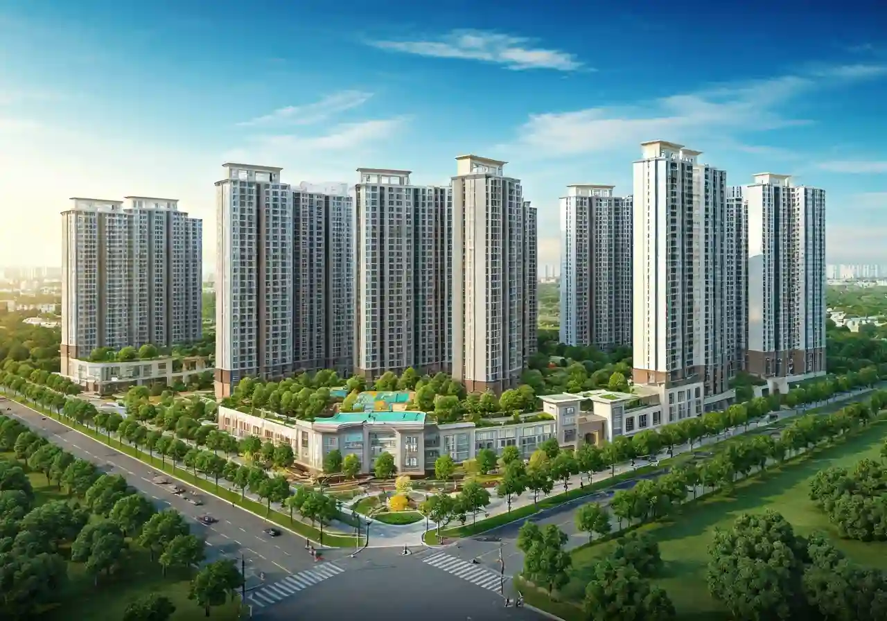 Chung cu Golden Palace A - tong quan du an