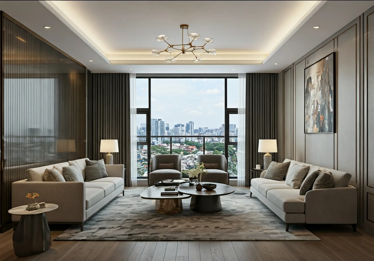 Chung cu Golden Palace Le Van Luong - noi that can ho