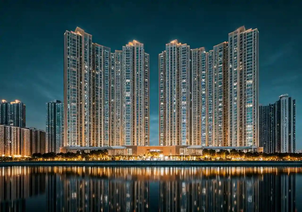 Chung cu Goldlight Complex - canh dem
