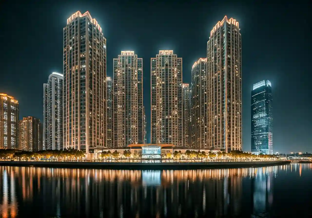 Chung cu Goldsilk City - canh dem
