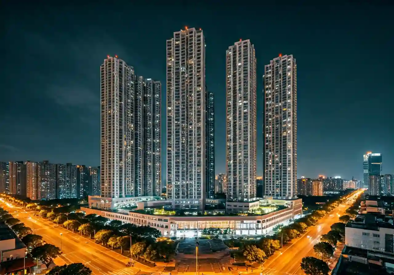 Chung cu Ha Do Park Side - canh dem
