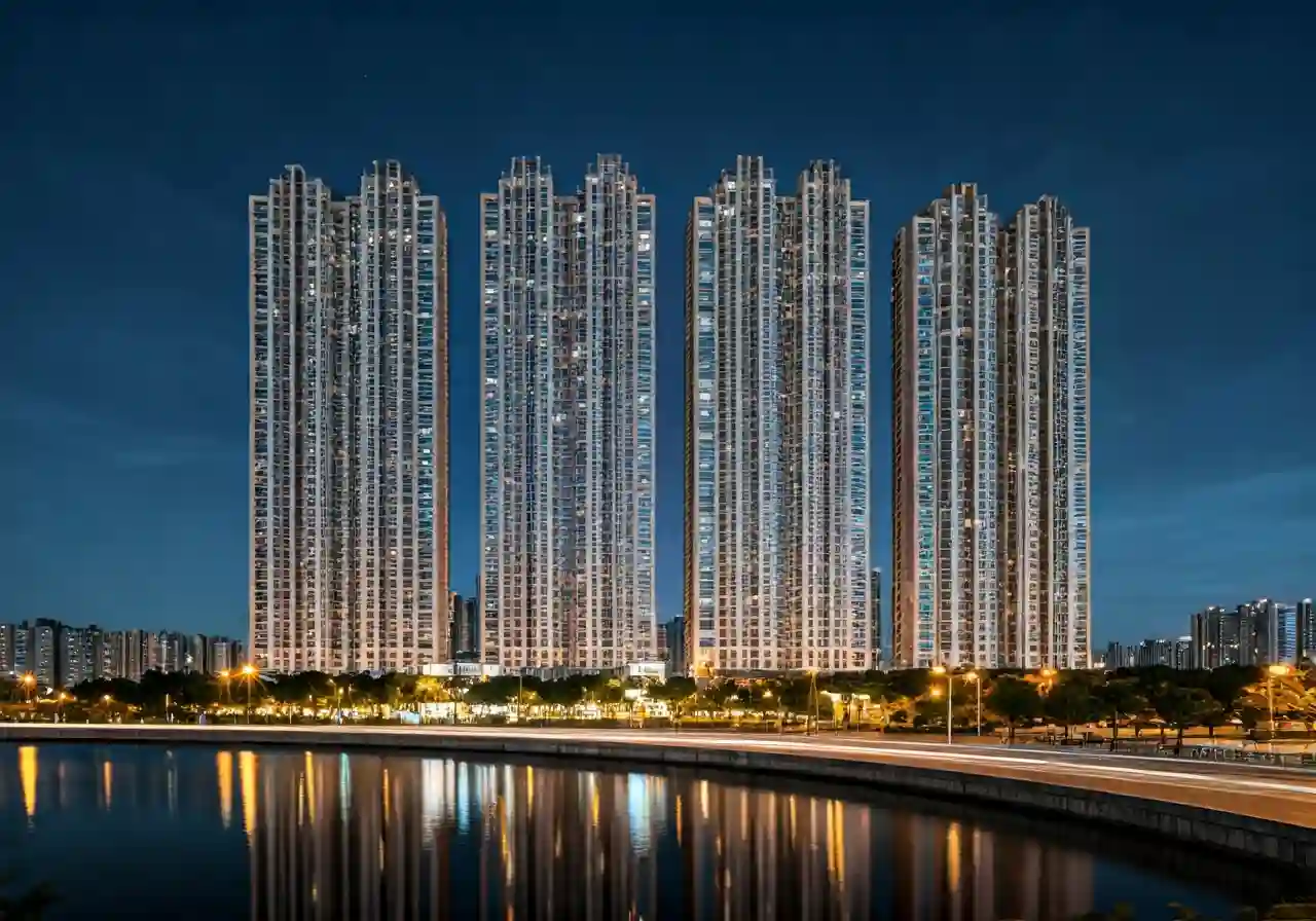 Chung cu Ha Do Park View - canh dem
