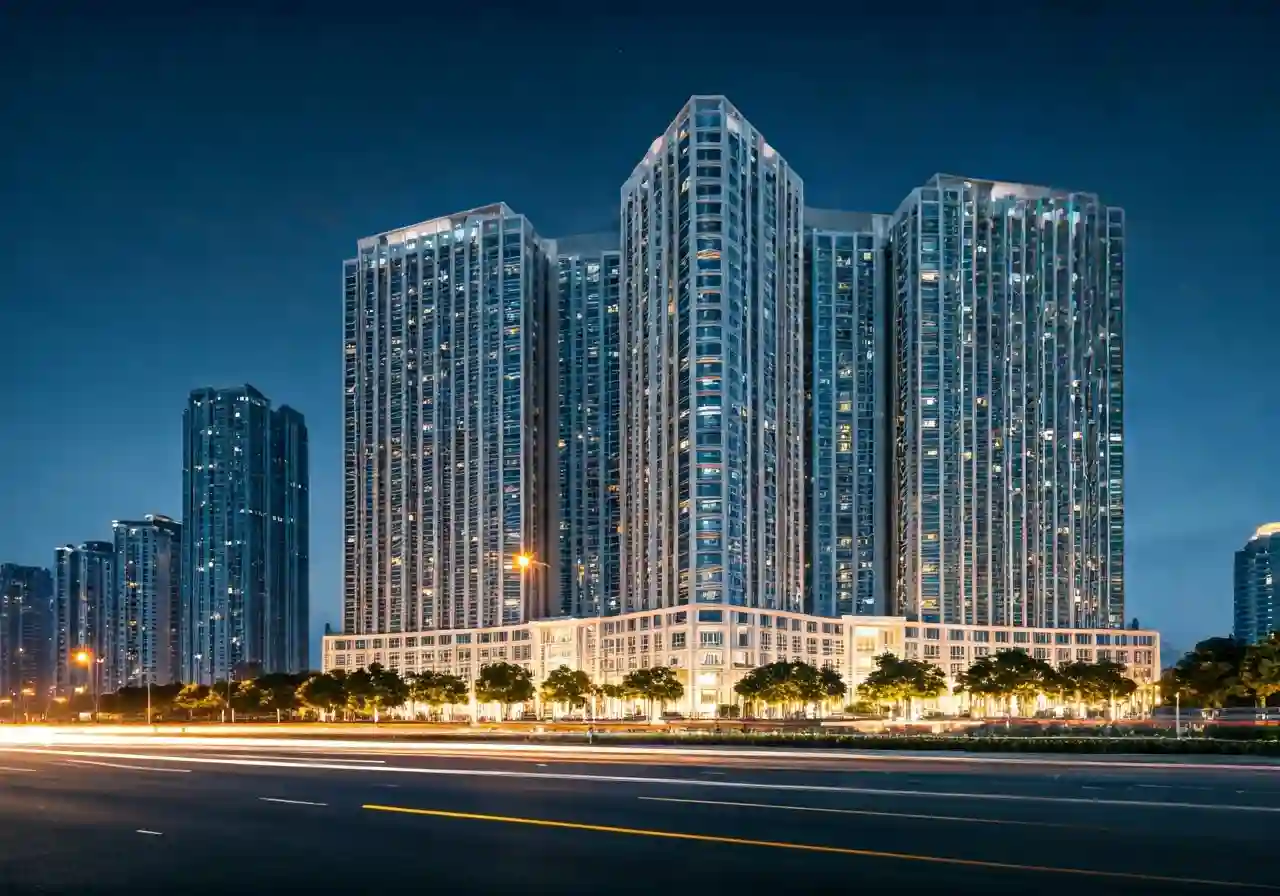 Chung cu Ha Noi Landmark 51 - canh dem