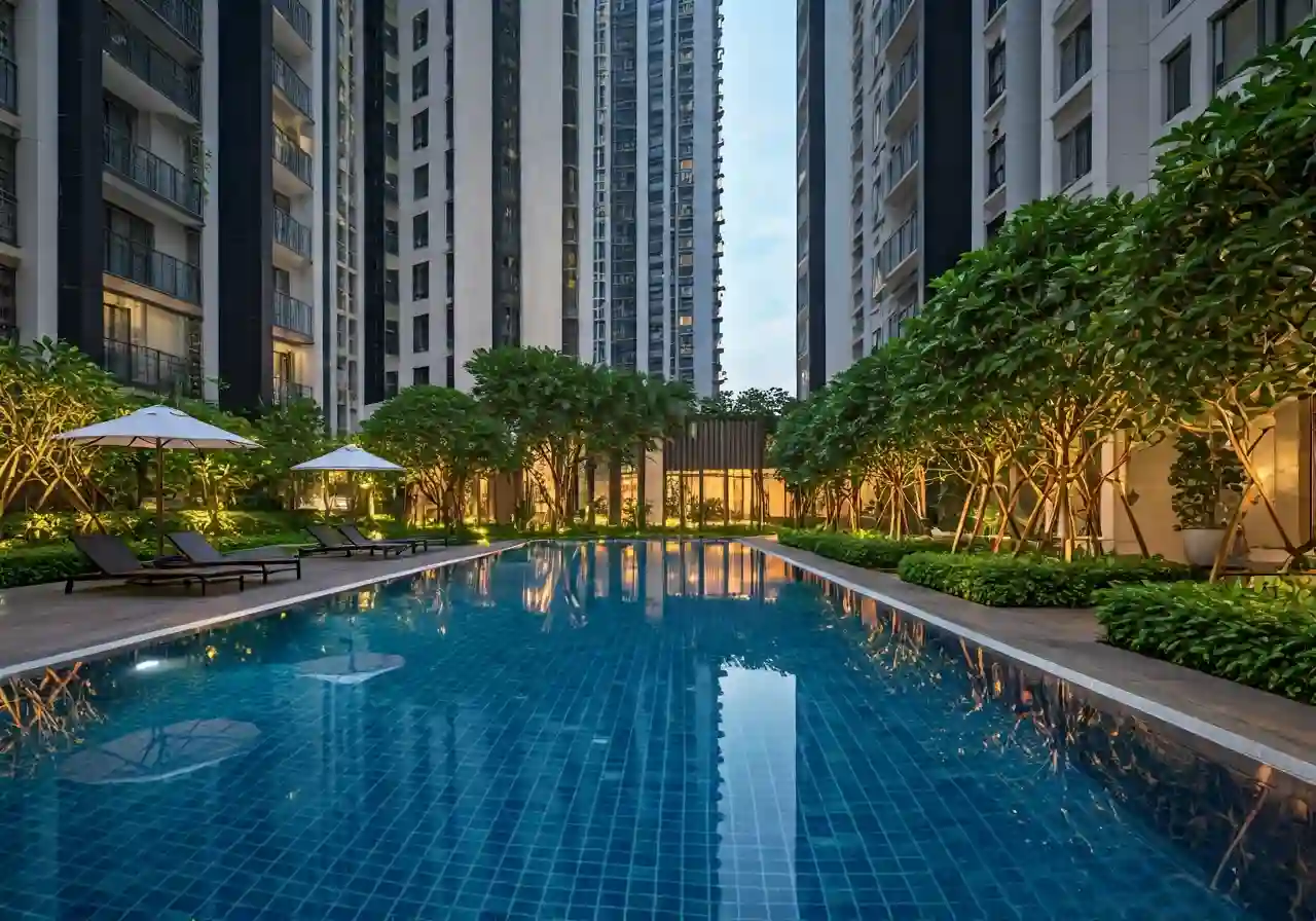 Chung cu Ha Noi Time Towers - tien ich du an