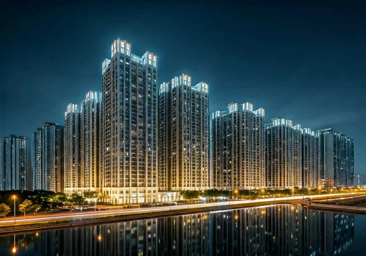Chung cu Hai Phat Plaza - canh dem