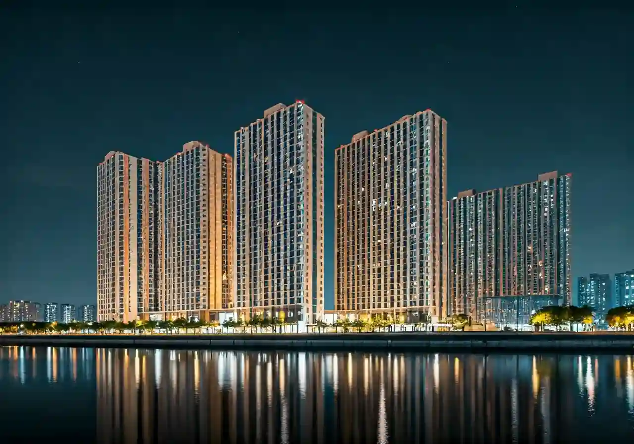 Chung cu Handiresco Complex - canh dem