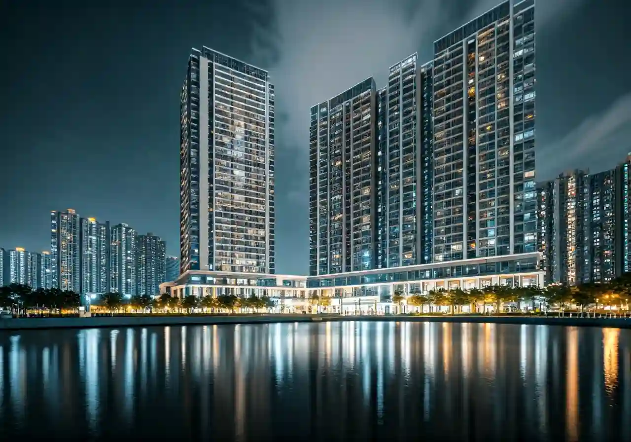 Chung cu Helios Tower - canh dem