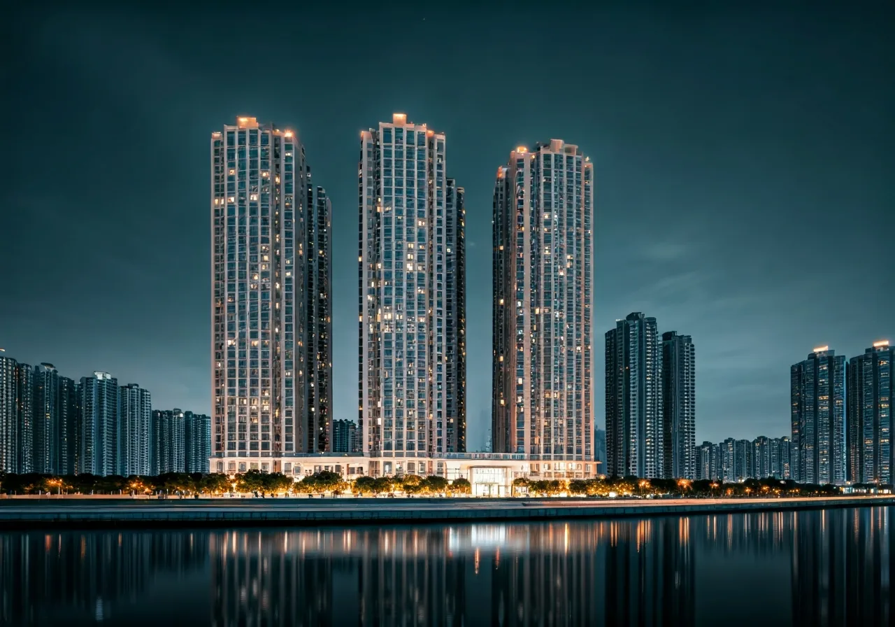 Chung cu Hinode Suite - canh dem