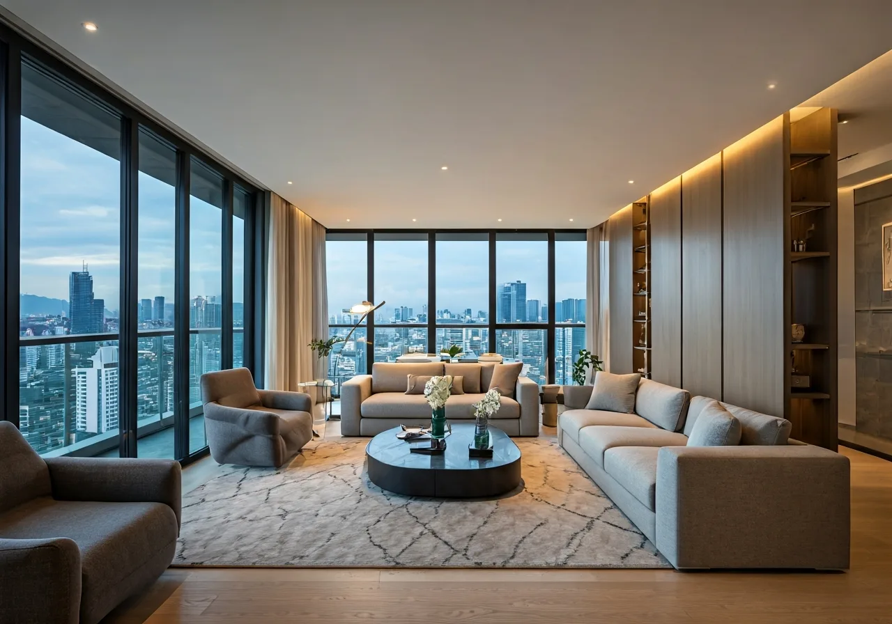 Chung cu Hoang Cau Skyline - noi that can ho