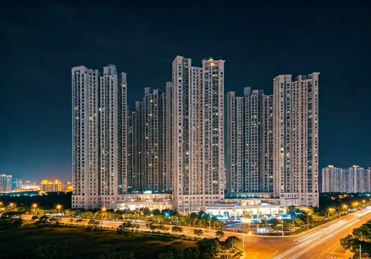 Chung cu Hoc vien Ky thuat Quan su - canh dem