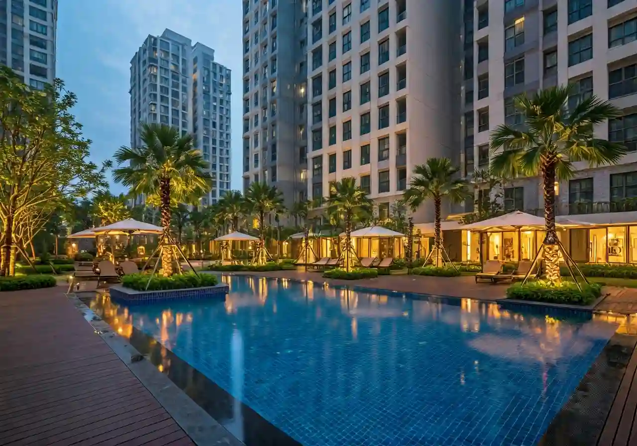 Chung cu Home City Quan Cau Giay Ha Noi - tien ich du an
