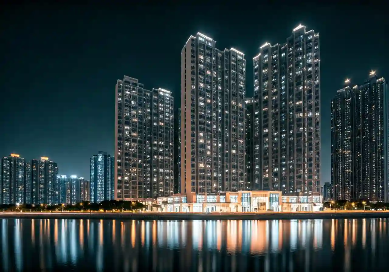 Chung cu HP Landmark Tower - canh dem