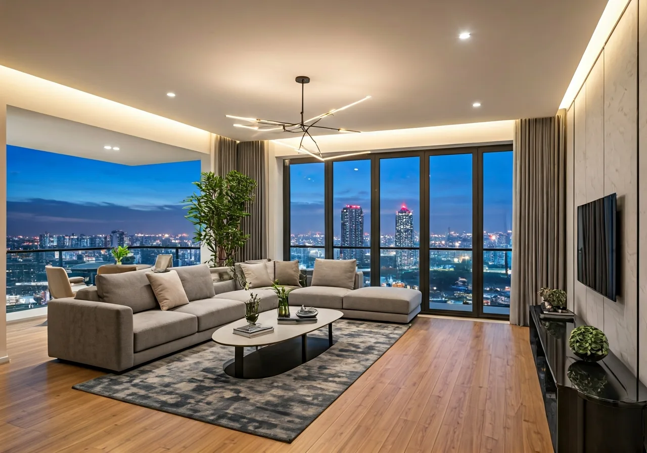 Chung cu Hung Thinh Residence - noi that can ho