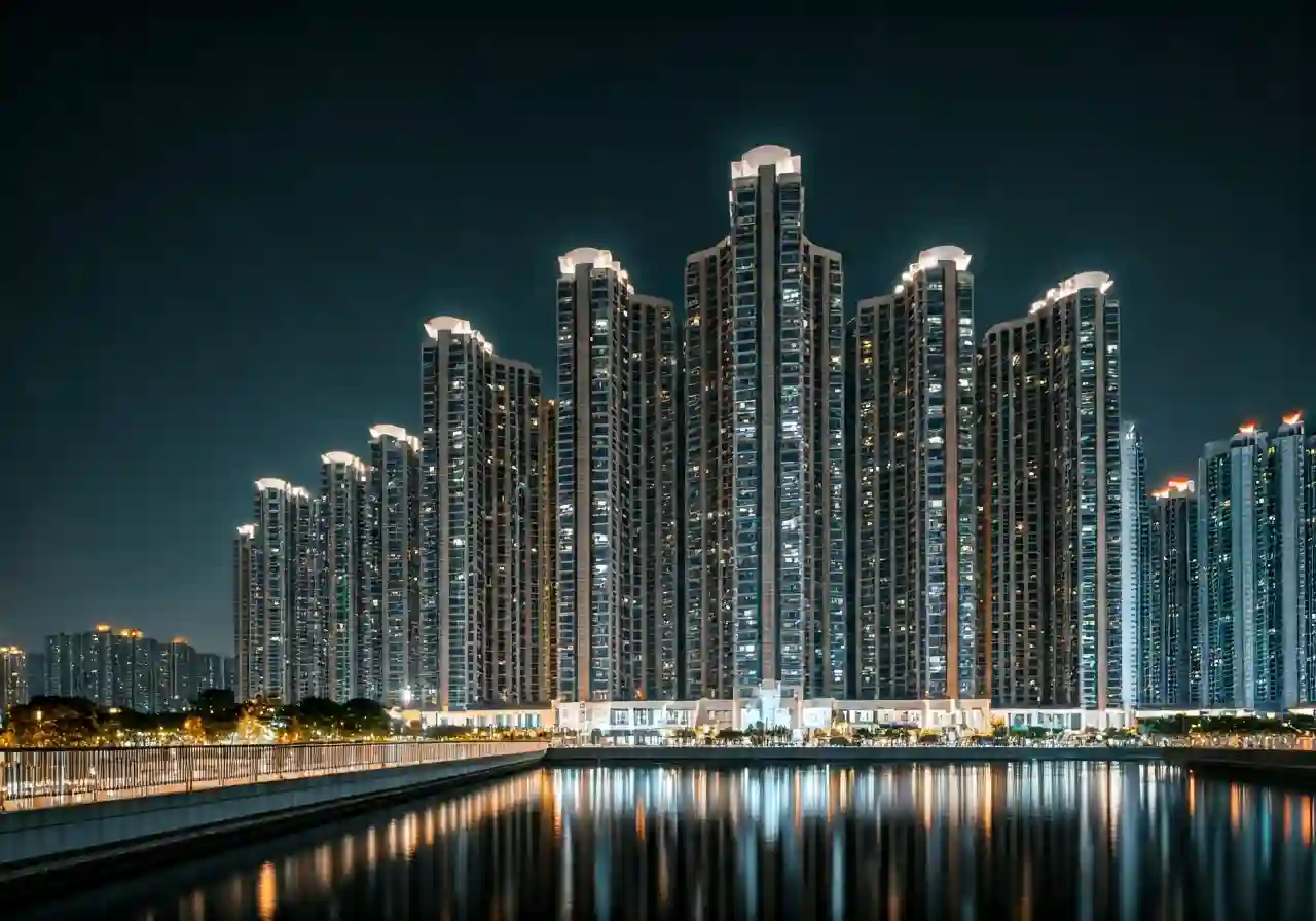 Chung cu ICC Building - canh dem