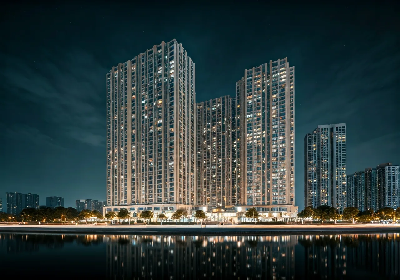 Chung cu Imperia Eden Park - canh dem