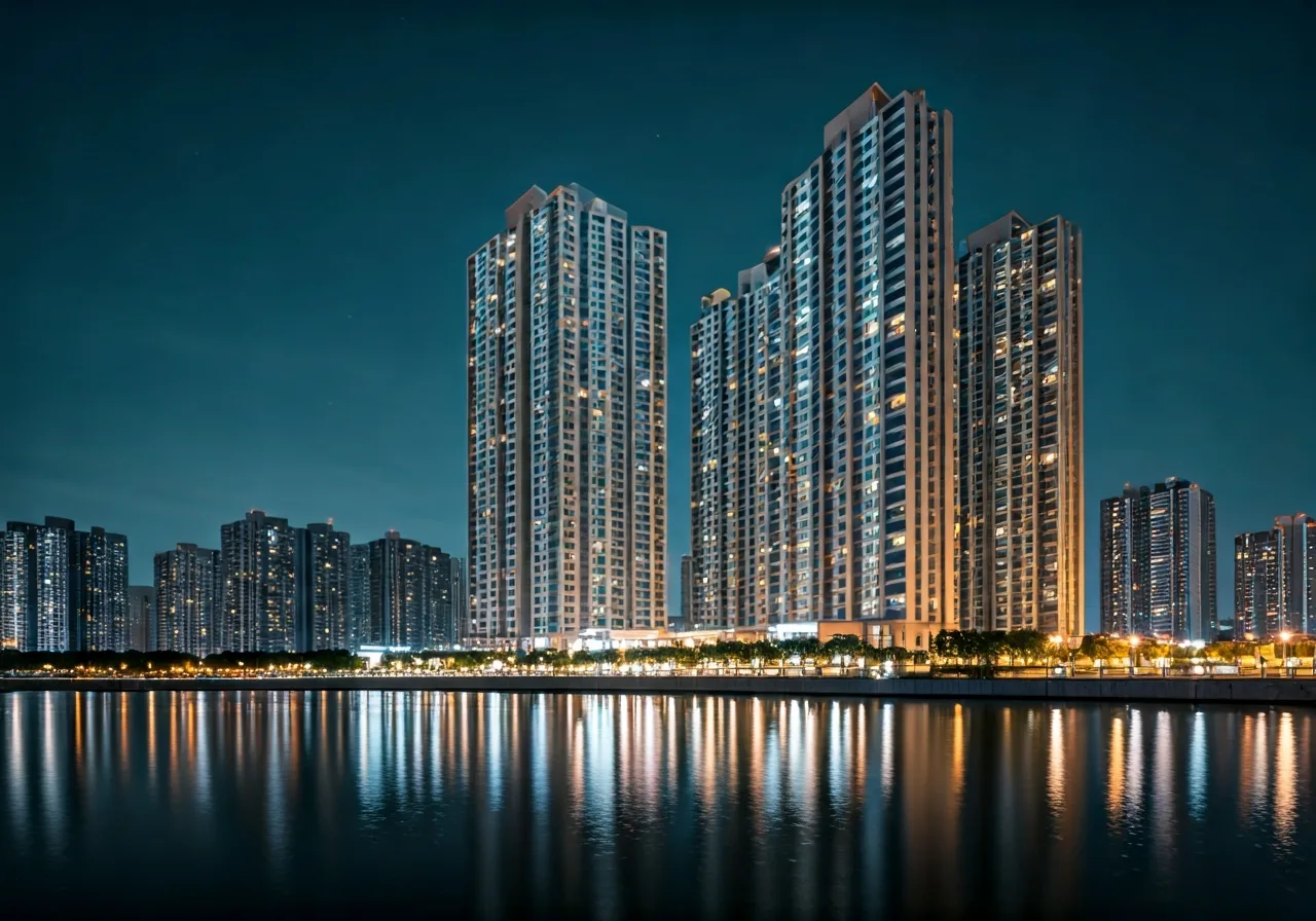 Chung cu Imperia River View - canh dem