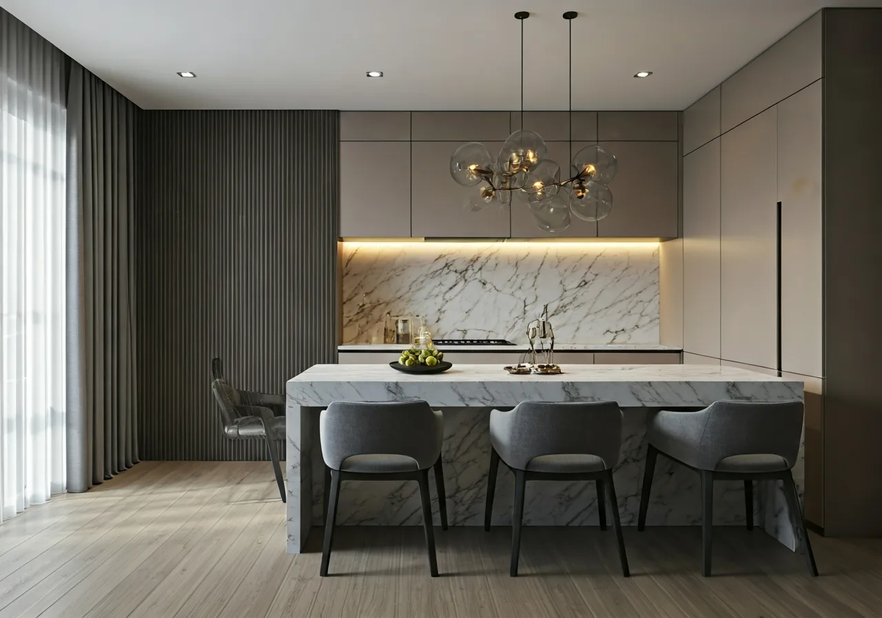 Chung cu Imperia Sky Garden - thiet ke bep