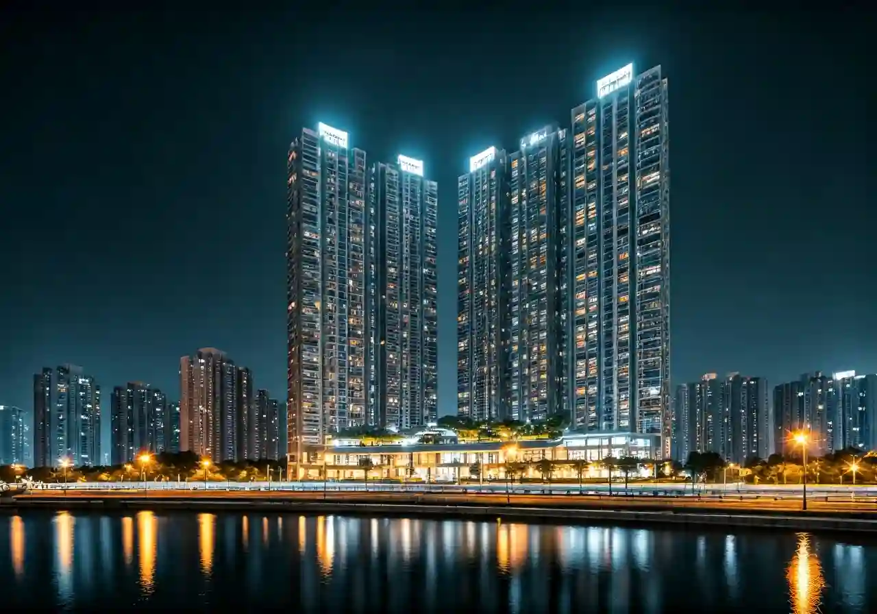 Chung cu Imperia Sky Garden - canh dem