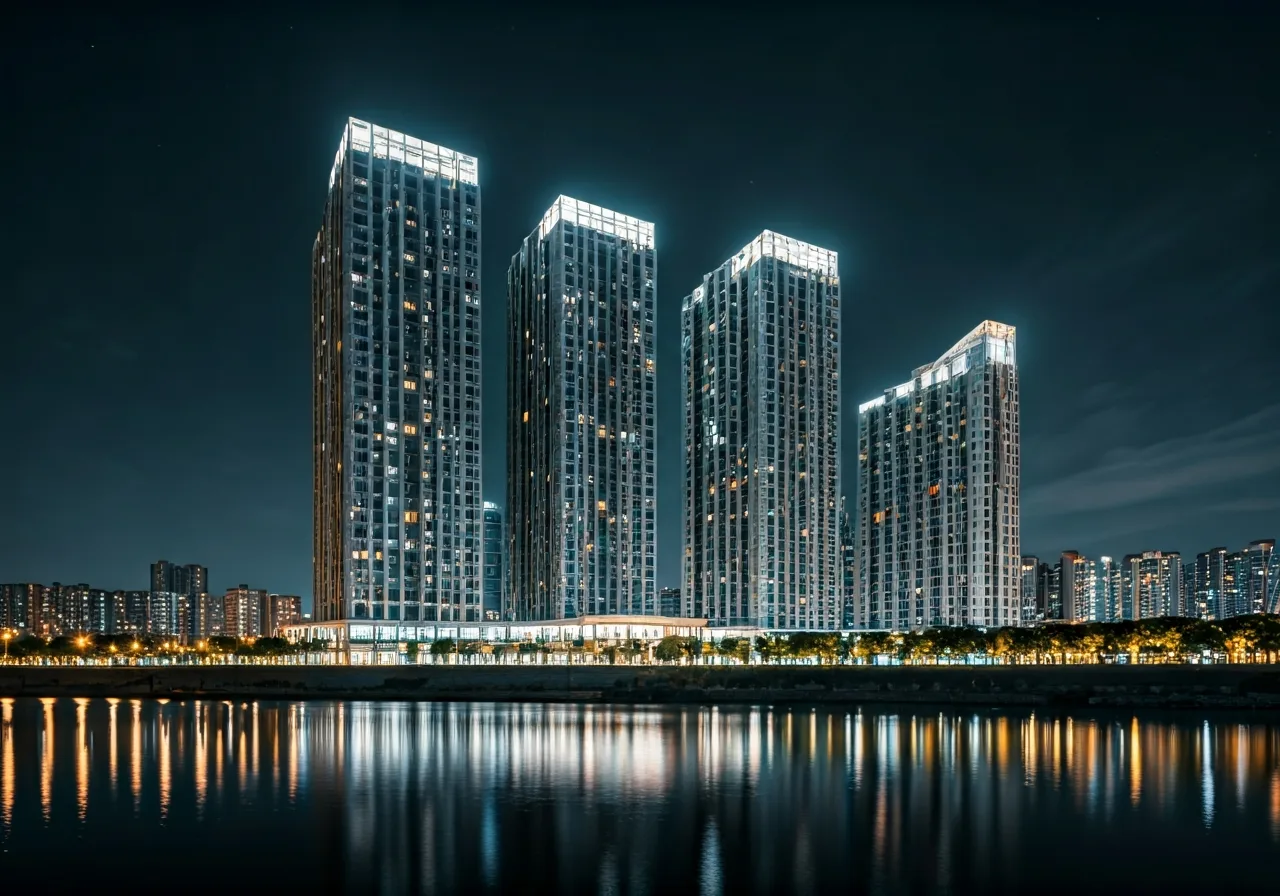 Chung cu Imperia Smart City - canh dem
