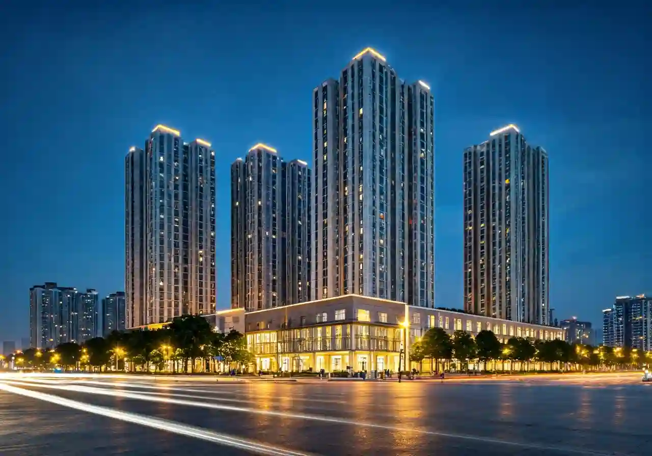Chung cu Le Capitole Quan Dong Da Ha Noi - canh dem