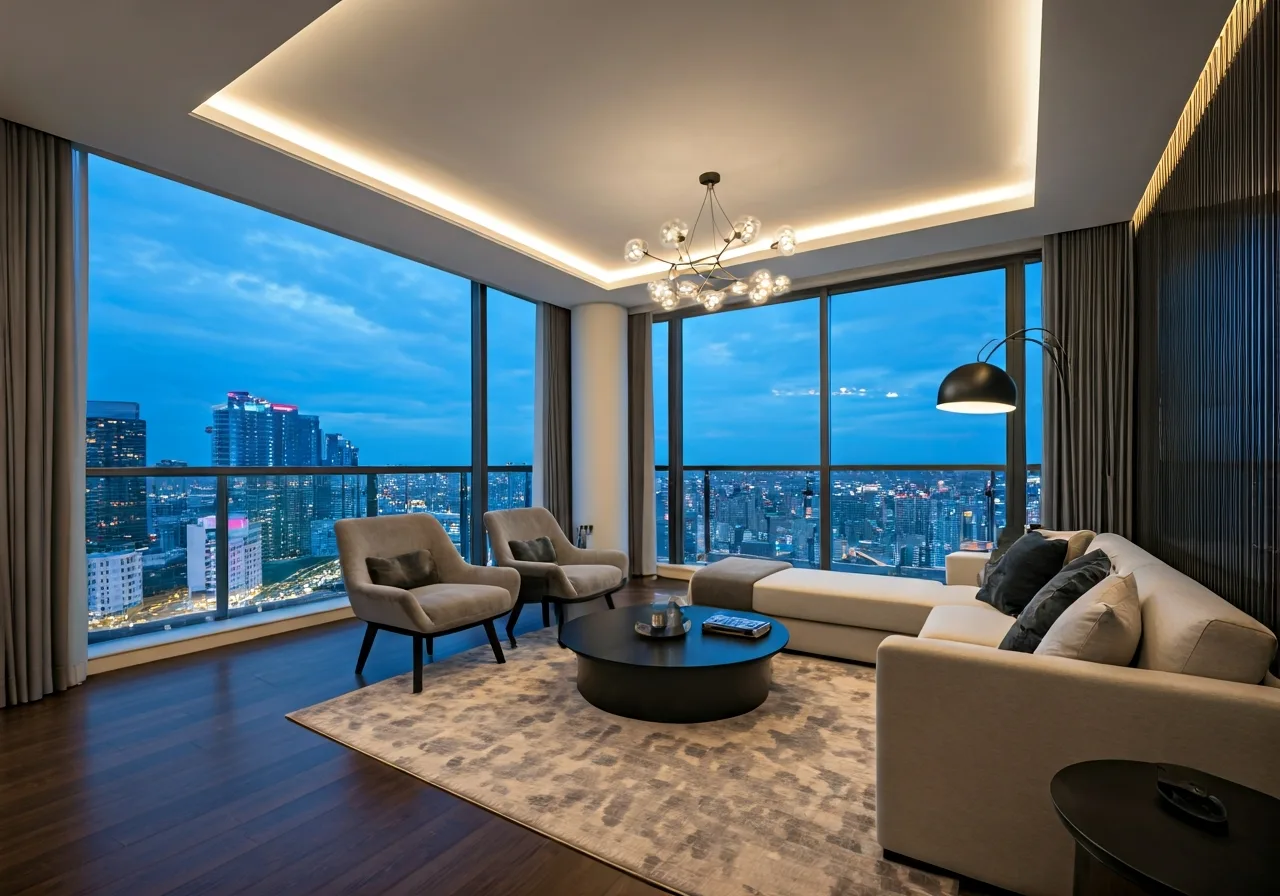 Chung cu Lieu Giai Tower - noi that can ho