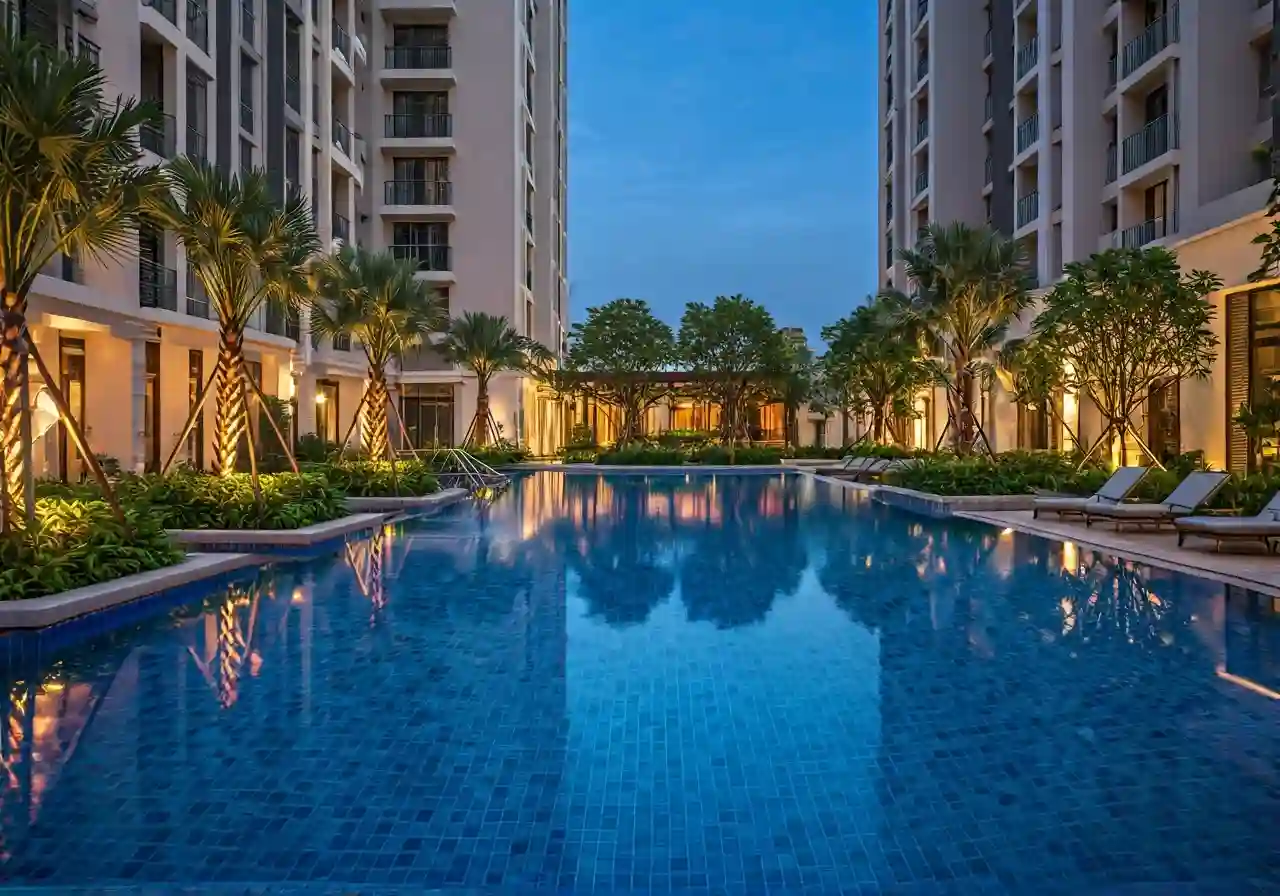 Chung cu Lucky House Quan Ha Dong Ha Noi - tien ich du an