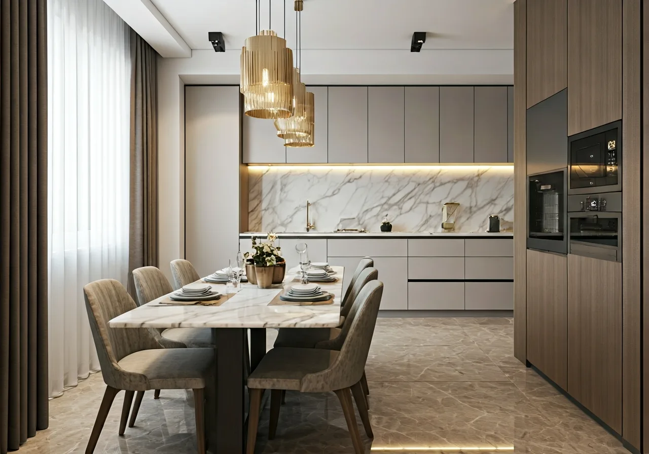 Chung cu MD Complex - thiet ke bep
