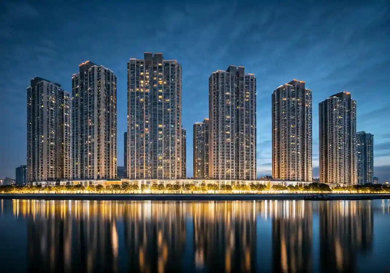 Chung cu Meco Complex - canh dem
