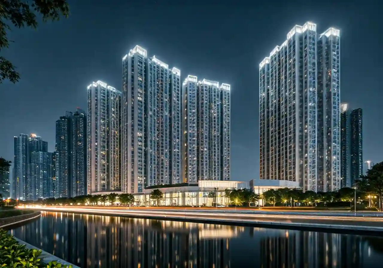 Chung cu Meyhomes Galleria - canh dem