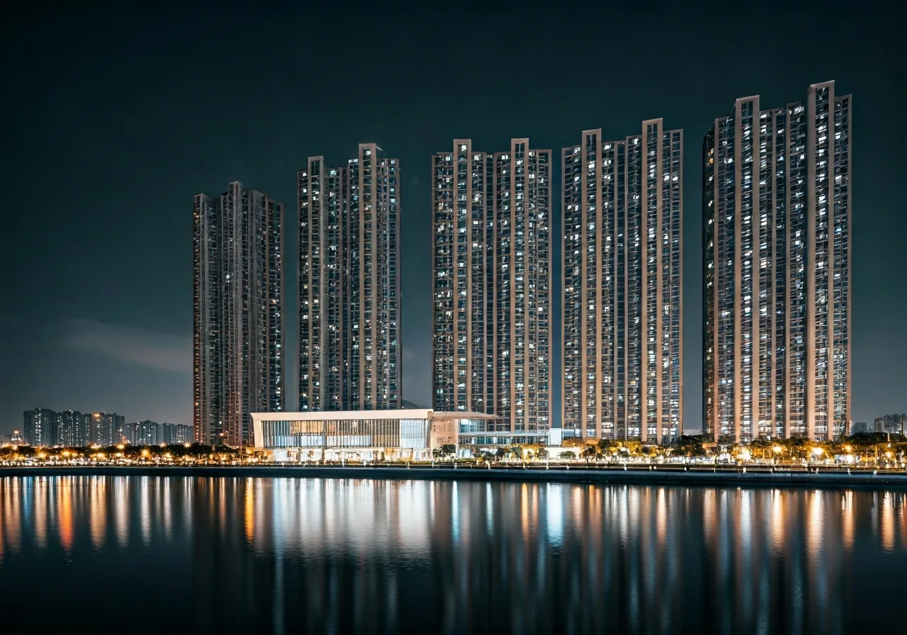 Chung cu MIC Tower Plaza - canh dem