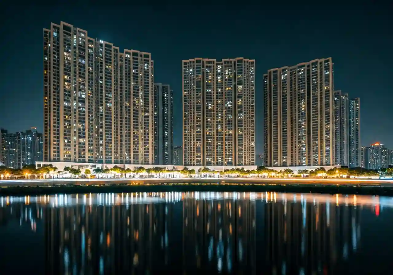 Chung cu Mon City - canh dem