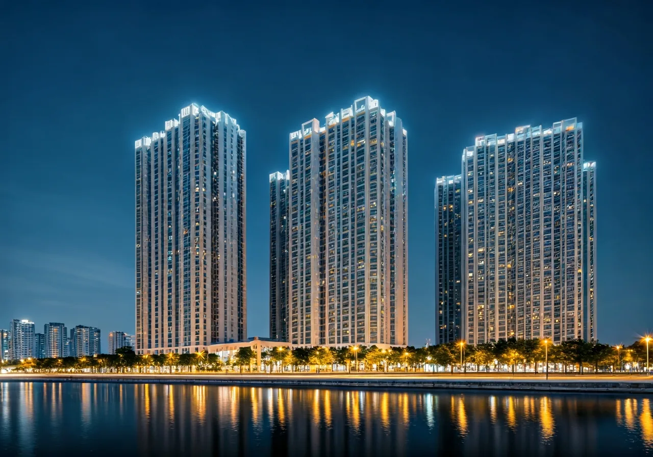 Chung cu My Son Tower - canh dem