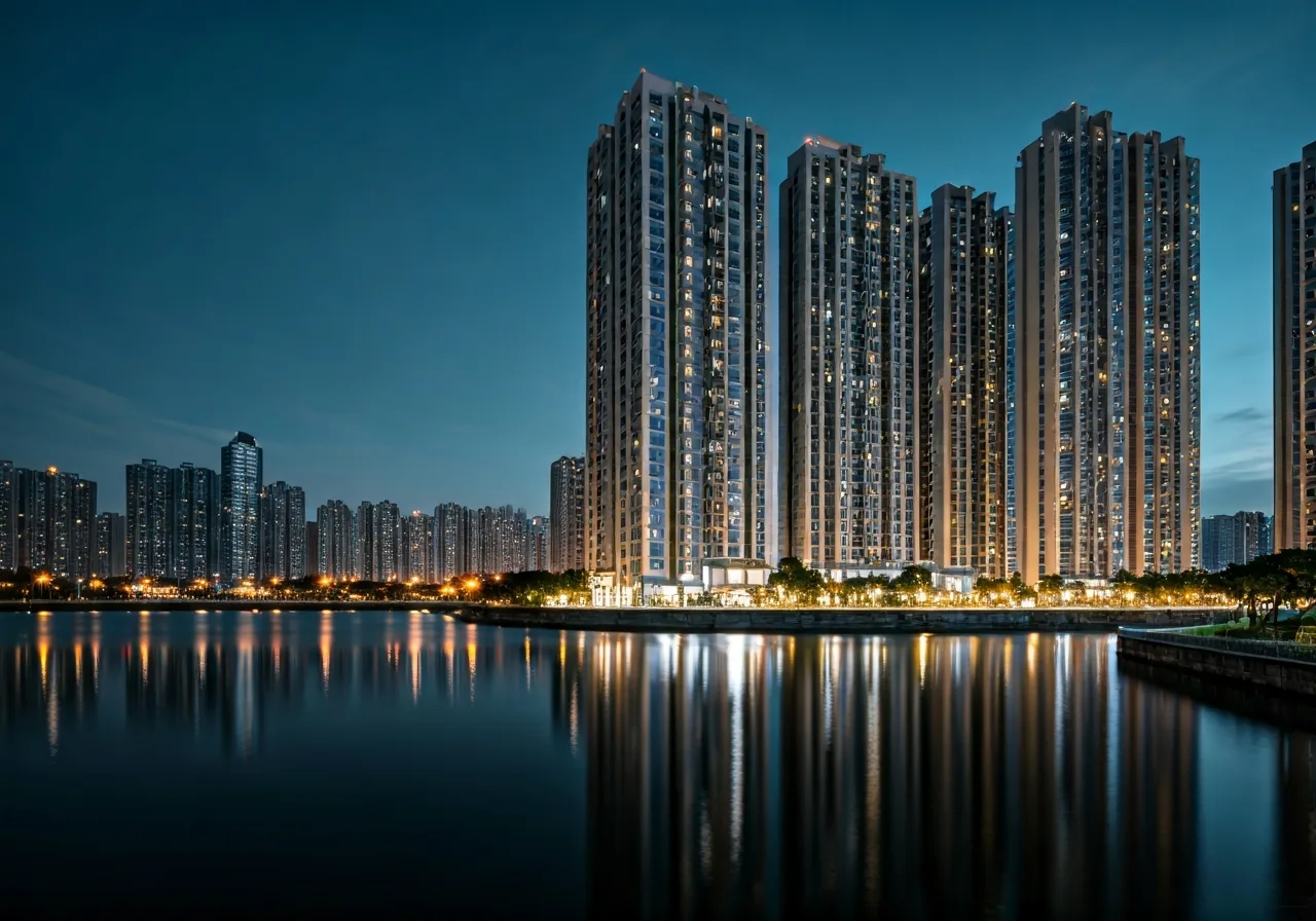 Chung cu N01 - canh dem