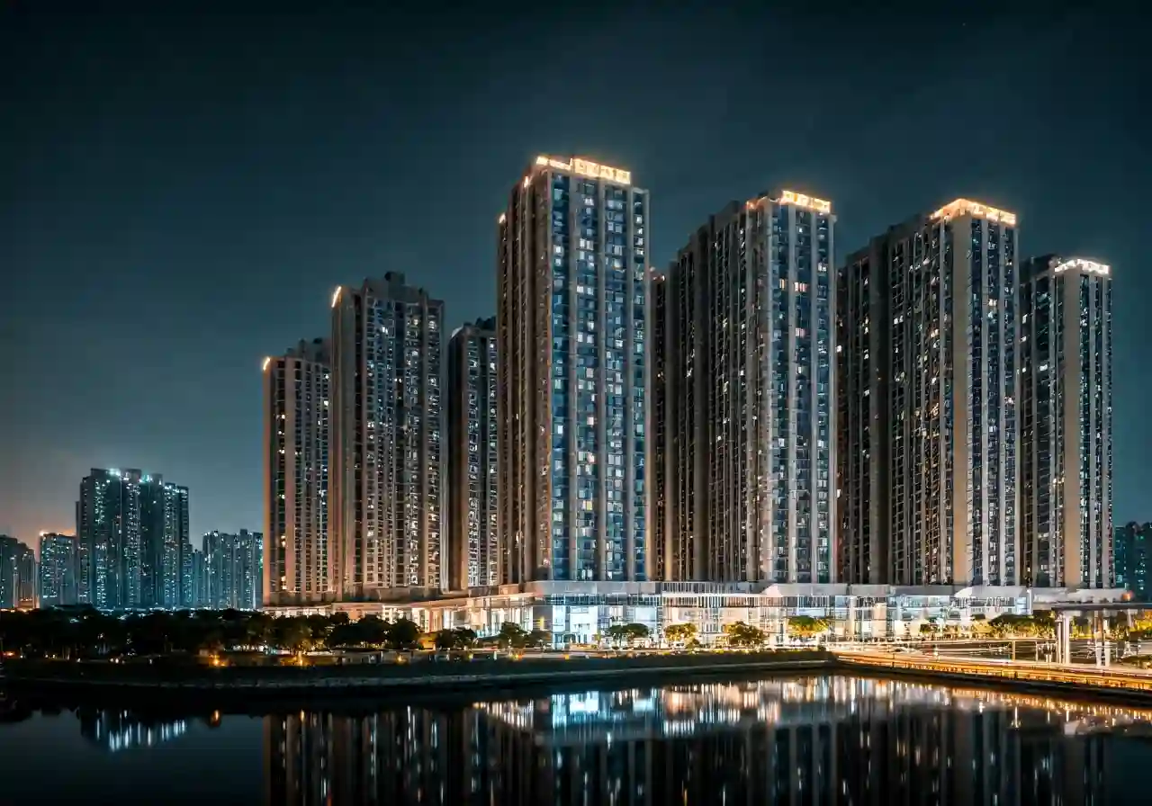 Chung cu N03 - canh dem