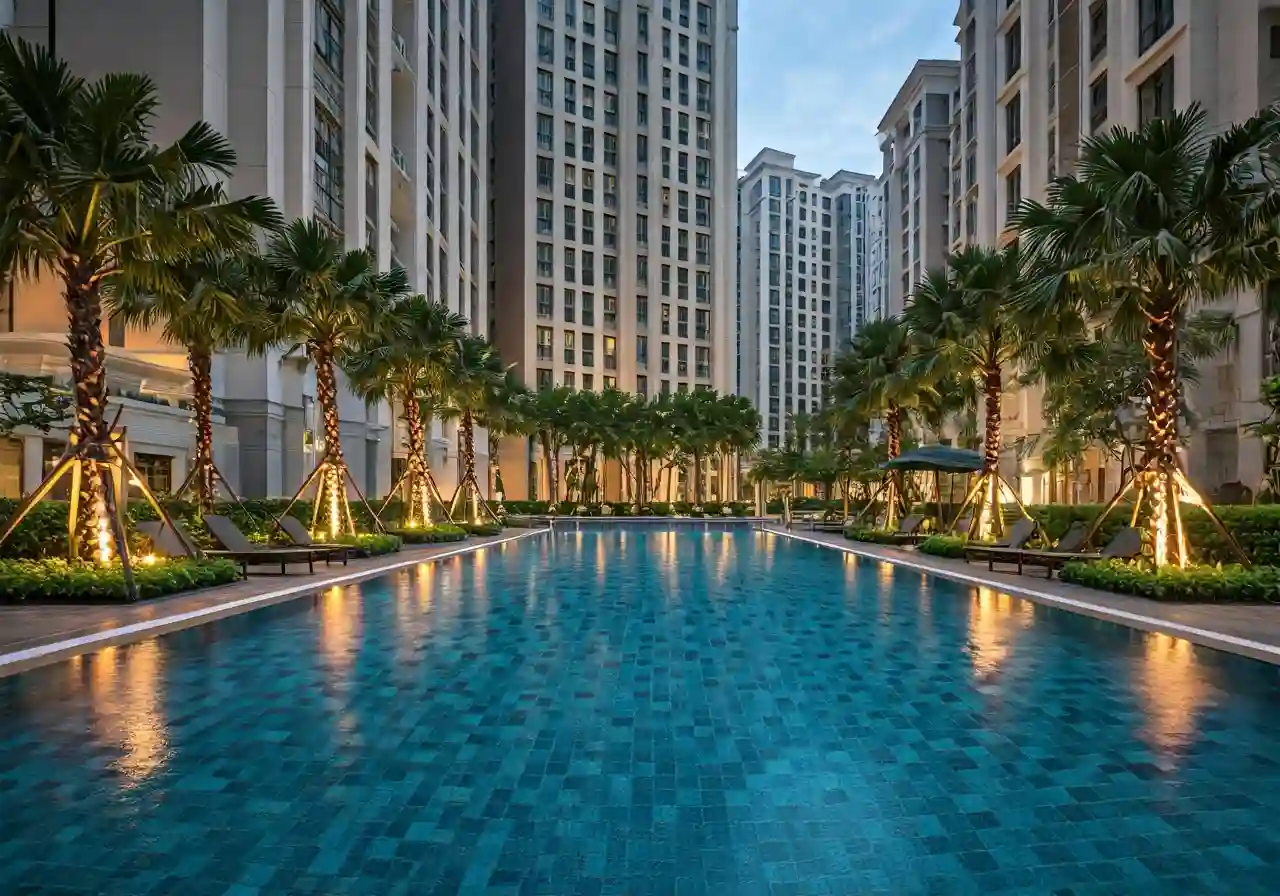 Chung cu Nam Xa La Quan Ha Dong Ha Noi - tien ich du an