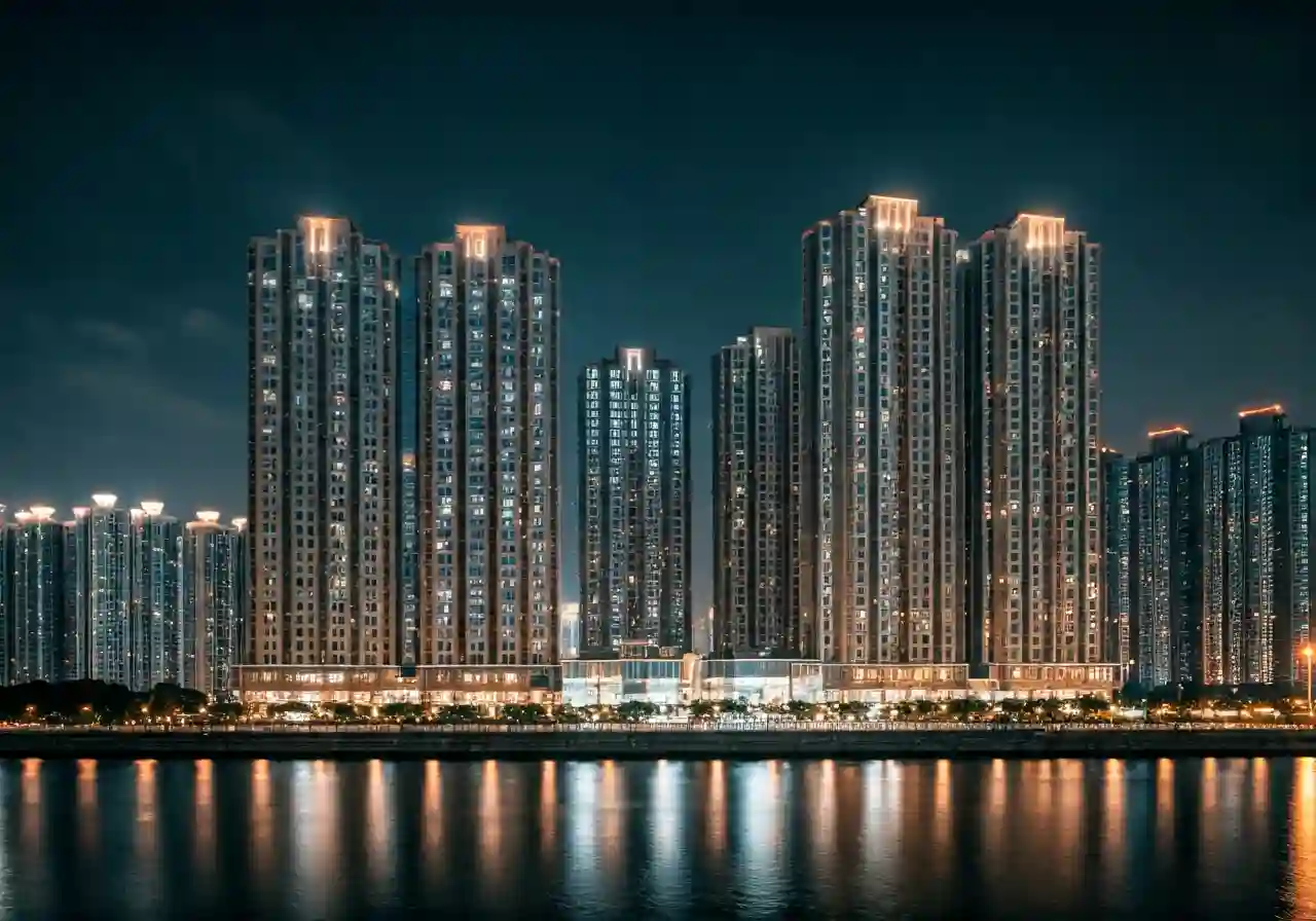 Chung cu New Horizon City - canh dem