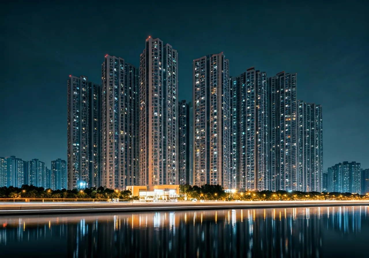 Chung cu Newtatco Complex - canh dem