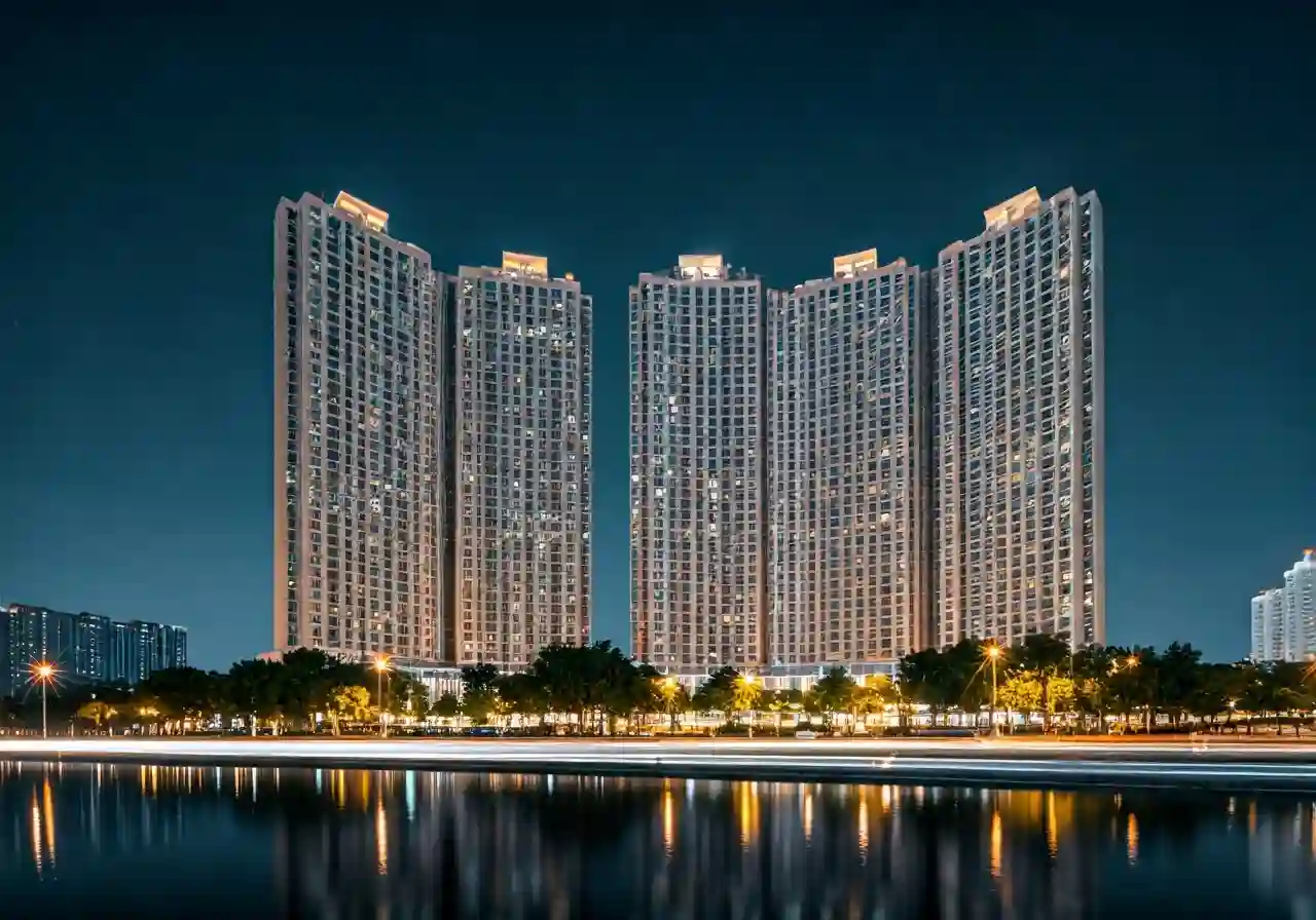 Chung cu Ngoc Linh Plaza - canh dem