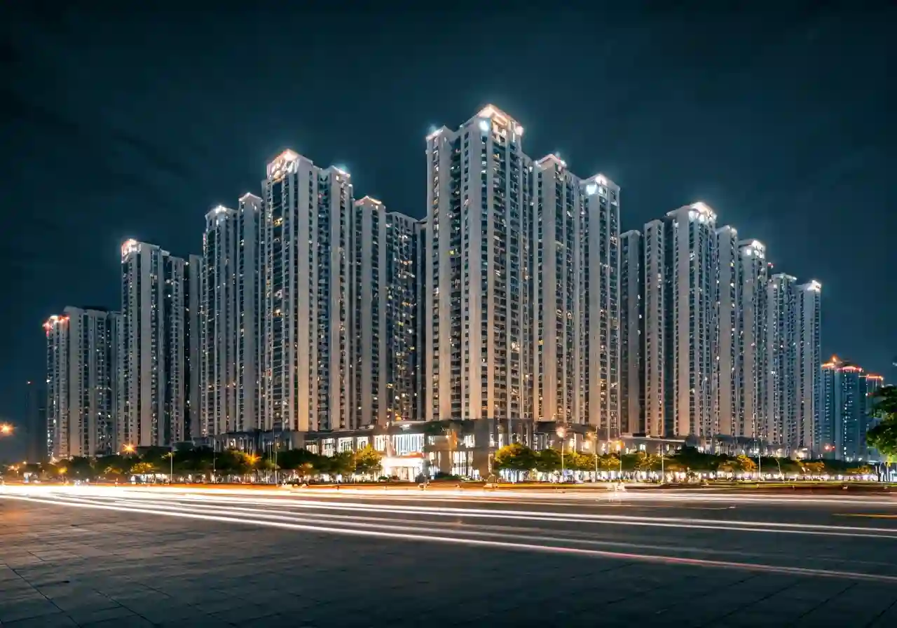 Chung cu Nui Truc Square - canh dem