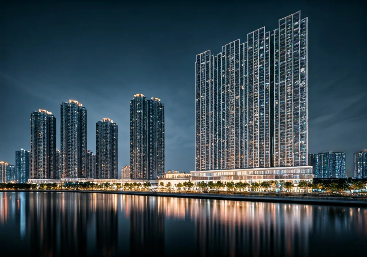 Chung cu Orential Landmark - canh dem