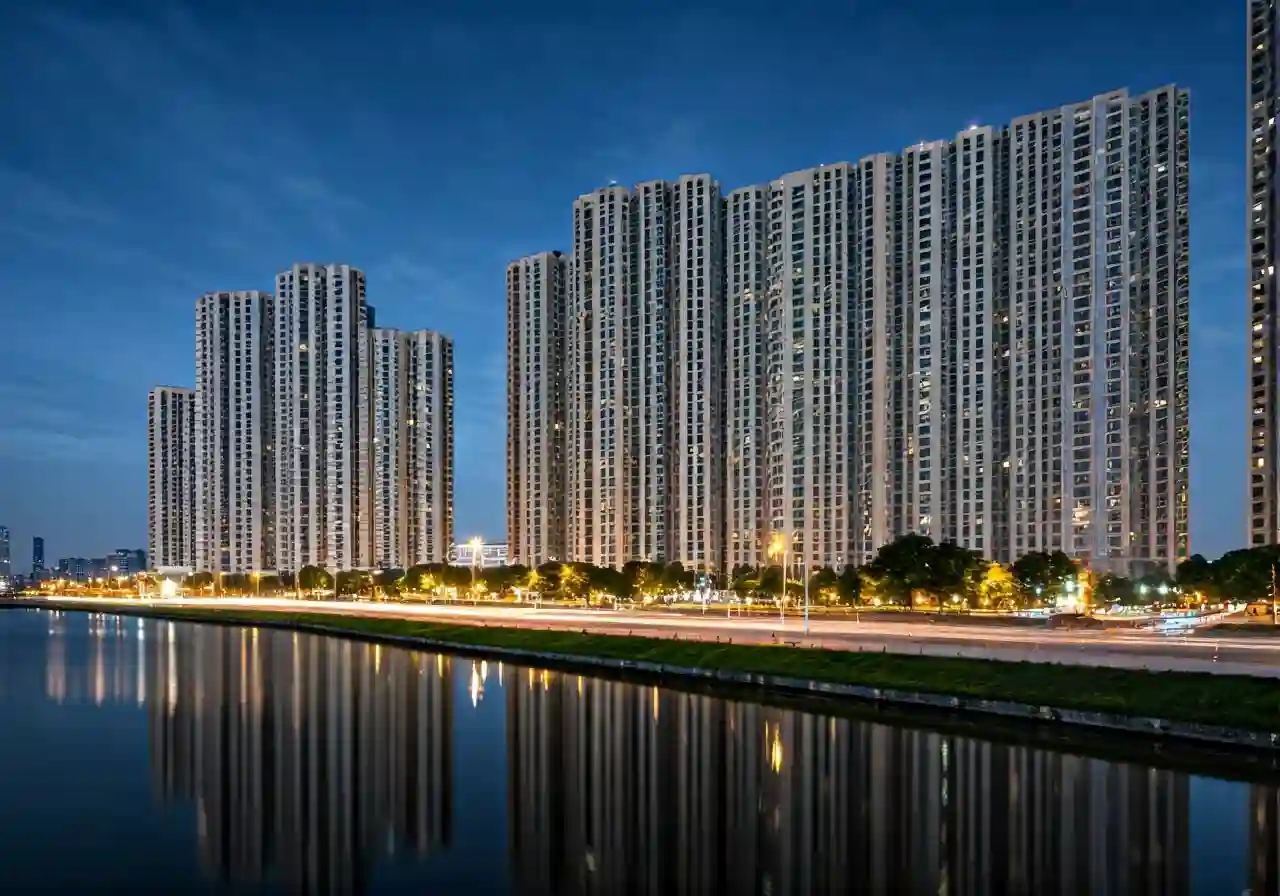Chung cu Park City Ha Noi - canh dem