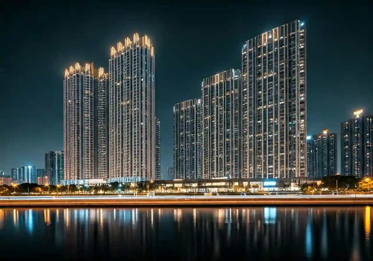 Chung cu Park State Tower - canh dem