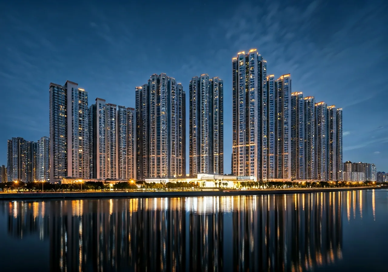 Chung cu Park View City - canh dem