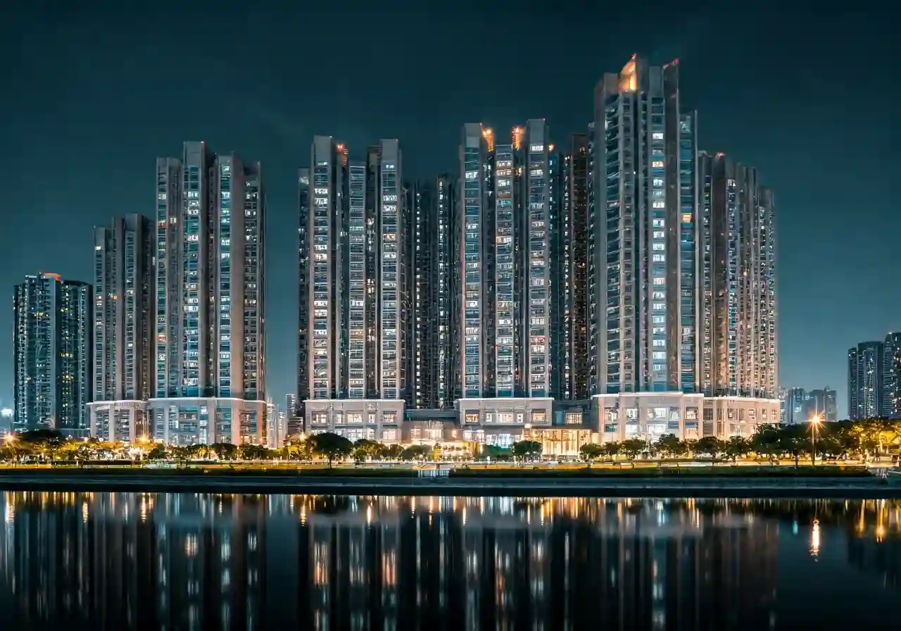 Chung cu Park View Tower - canh dem