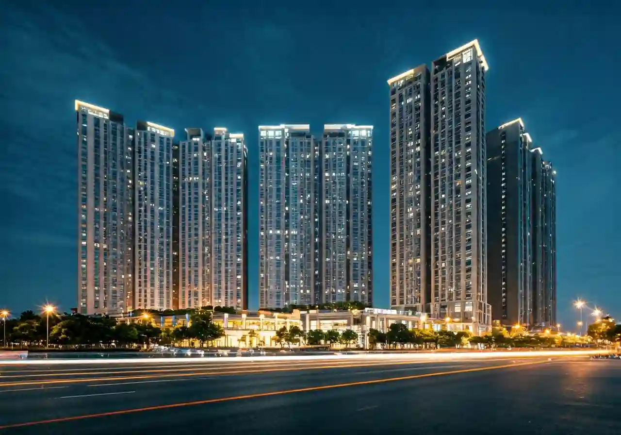 Chung cu PCC1 Thanh Xuan - canh dem