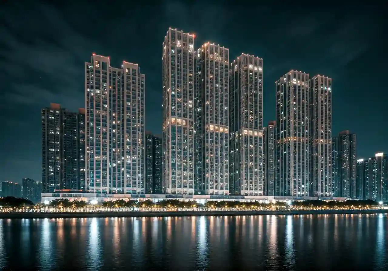 Chung cu PCI Riverside - canh dem
