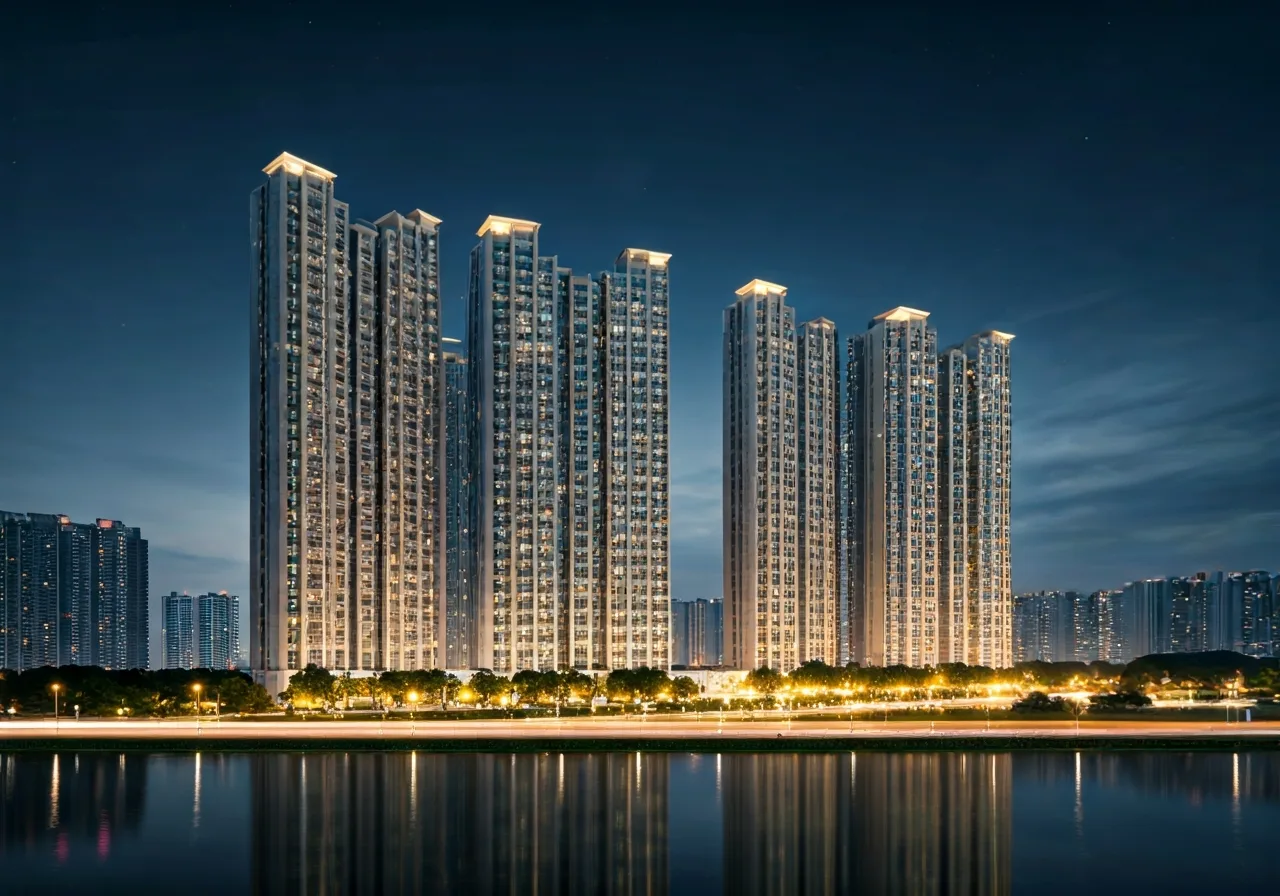 Chung cu Phu Gia Residence - canh dem
