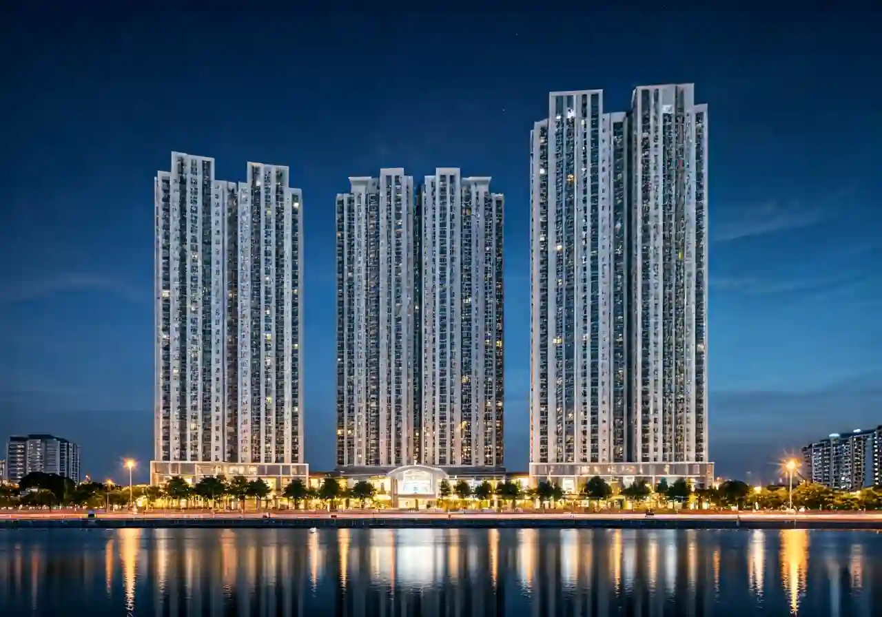 Chung cu Phu My Complex - canh dem