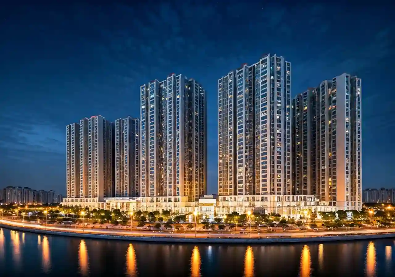 Chung cu Phu Thanh Complex - canh dem
